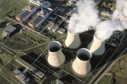 Největším nízkoemisním zdrojem v České republice je v současnosti jaderná elektrárna Temelín (zdroj ČEZ).