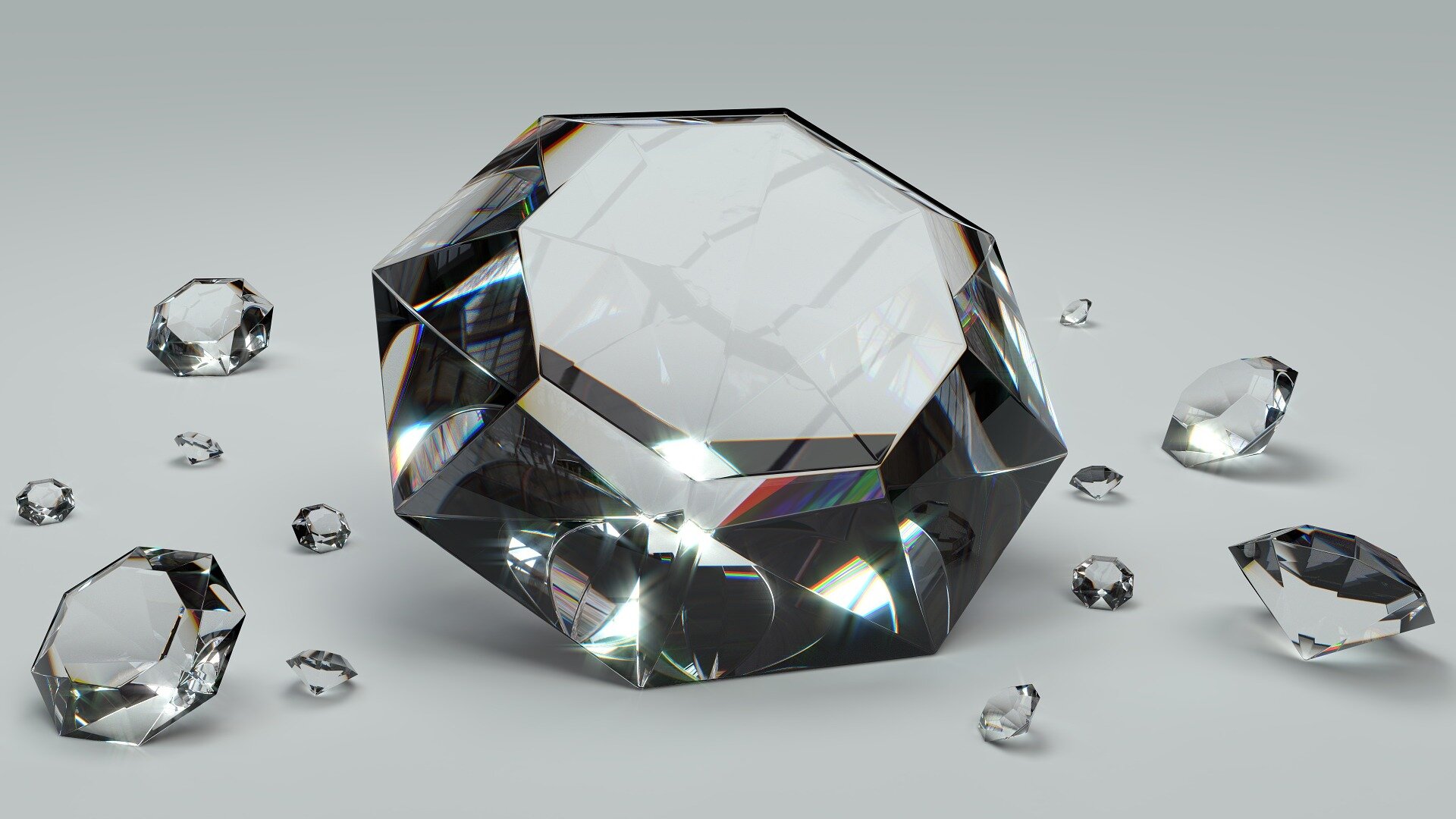 Konvenční diamant. Kredit: Pixabay/CC0 Public Domain.