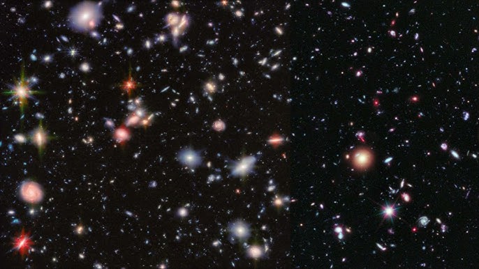 Kosmologický model popisující vznik a evoluci našeho vesmíru nelze získat bez kvantové fyziky (zdroj NASA)