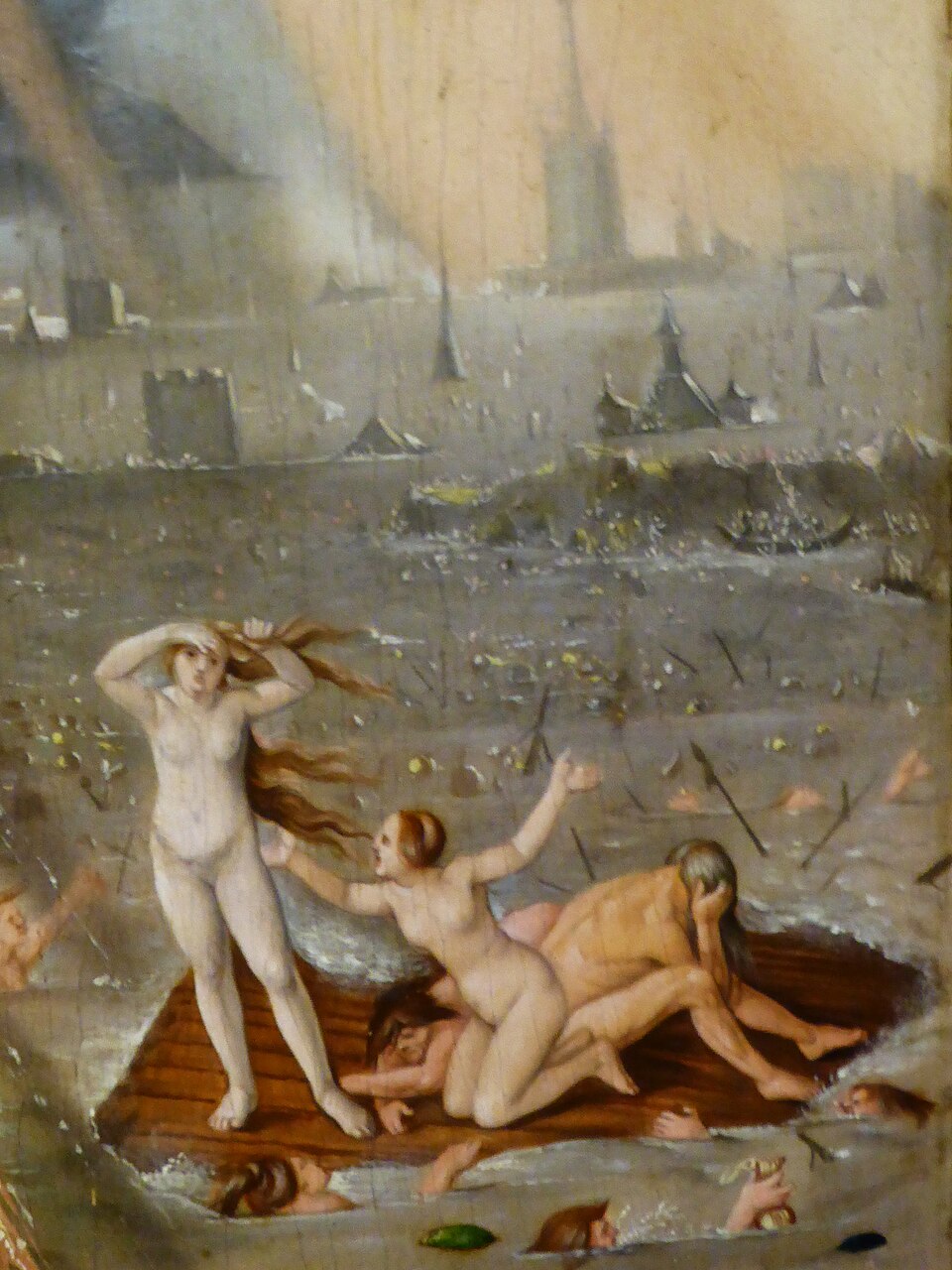 Potopa světa, Hans Baldung Grien, 1530. Wikimedia Commons.