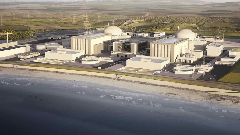 Budoucí elektrárna Hinkley Point C (zdroj EDF).