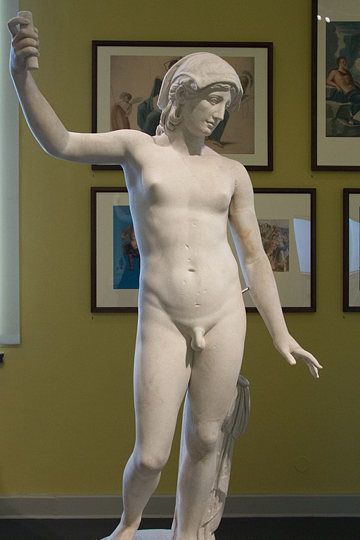 Androgyn (Hermafrodit). 120-140 n. l. Kredit: Wikimedia Commons.