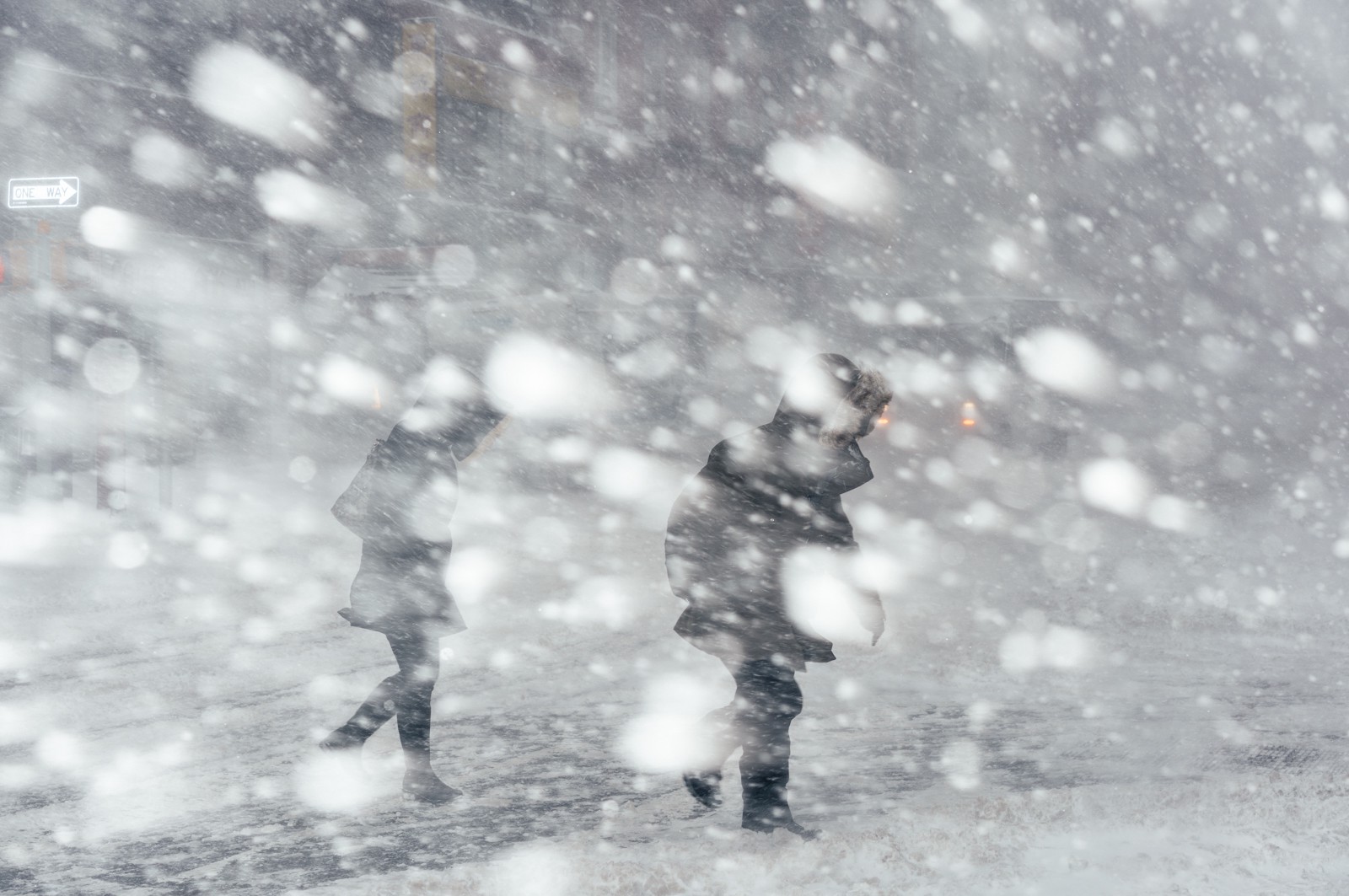 Blizzard. Kredit: Several seconds / Flickr.