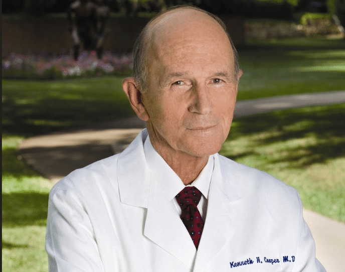 Dr. Kenneth Cooper. Kredit: The Health & Fitness Association