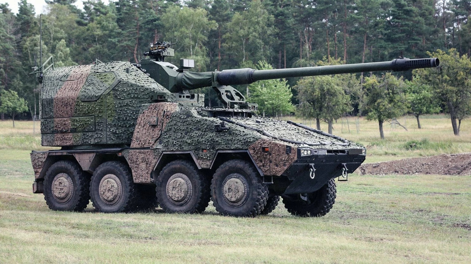 Velký kanón na malém podvozku. Kredit: ARTEC.