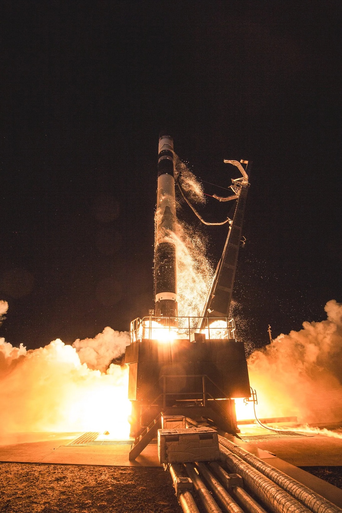 Start mise VICTUS HAZE. Kredit: Rocket Lab.