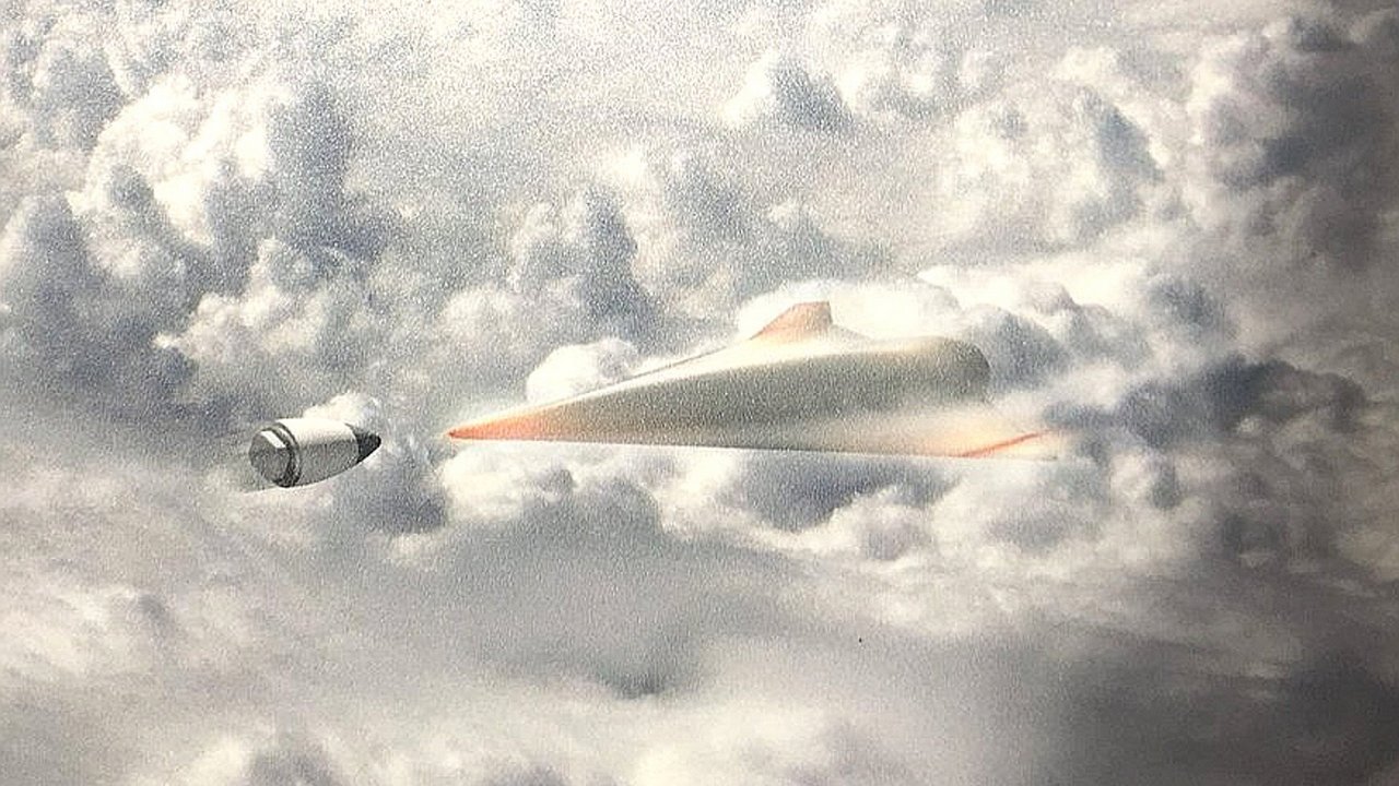 Jak zastavit hypersonický kluzák? Kredit: DARPA.