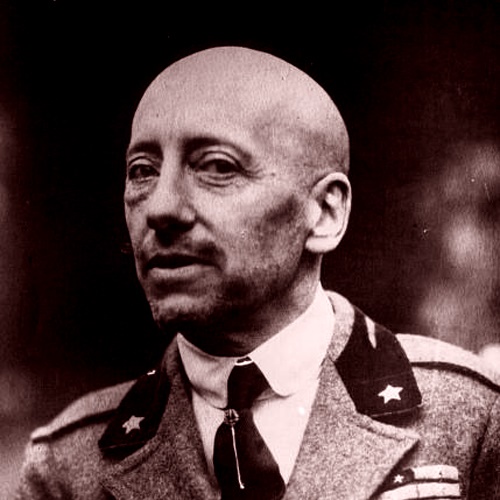 Gabriele D'Annunzio v roce 1922. Kredit: volnÄ› dostupnĂ©.