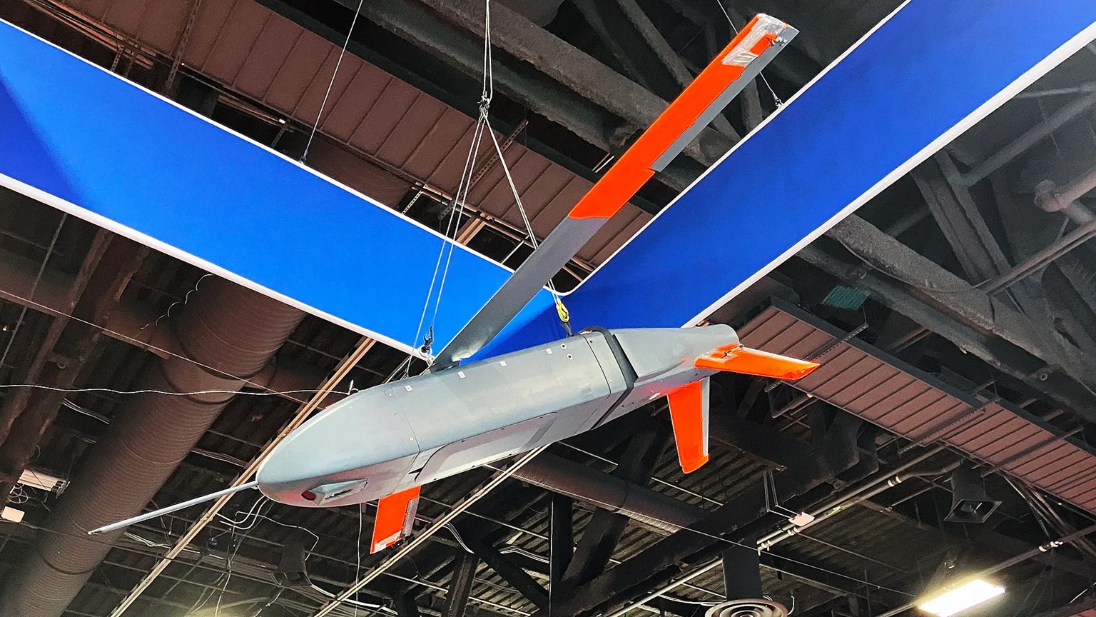 Lumberjack na výstavě. Kredit: Northrop Grumman.