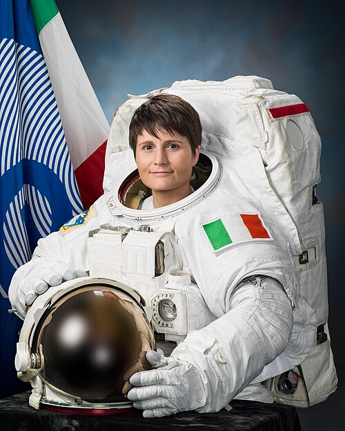 Samantha Cristoforetti. Kredit: NASA, Wikimedia Commons, CC BY-SA 4.0.
