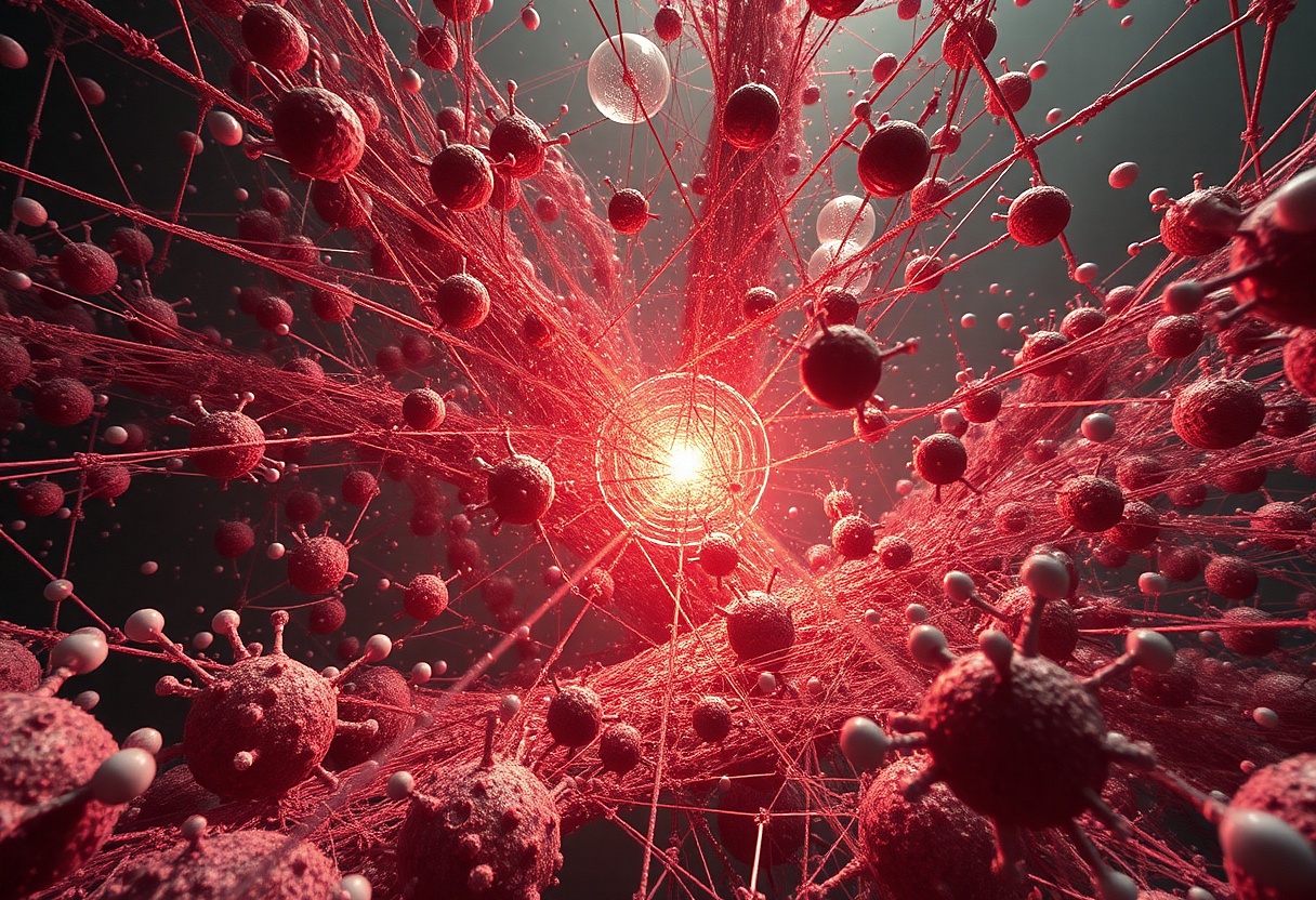 Ovlivňují hmotnost částic skryté dimenze? Kredit: SM & Zoner AI.