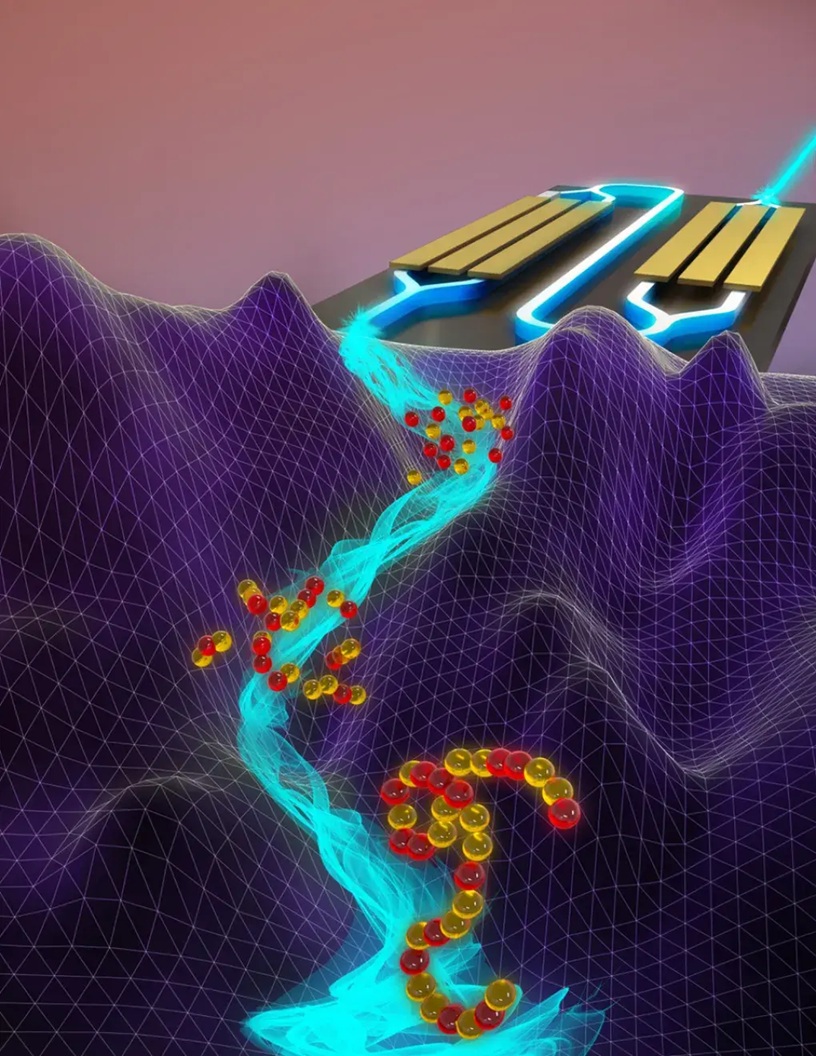 Fotonický Ising. Kredit: Queen's University.