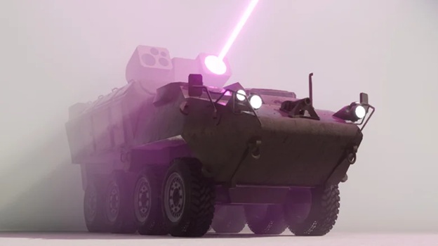 Na obzoru jsou 500 kW lasery (ilustrace). Kredit: Lockheed Martin.