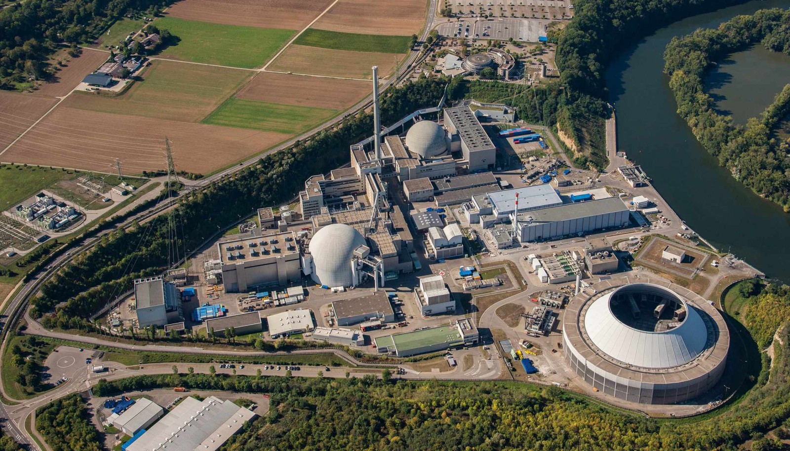 Jaderná elektrárna Neckarwestheim poběží i v roce 2023 (zdroj ENBW).