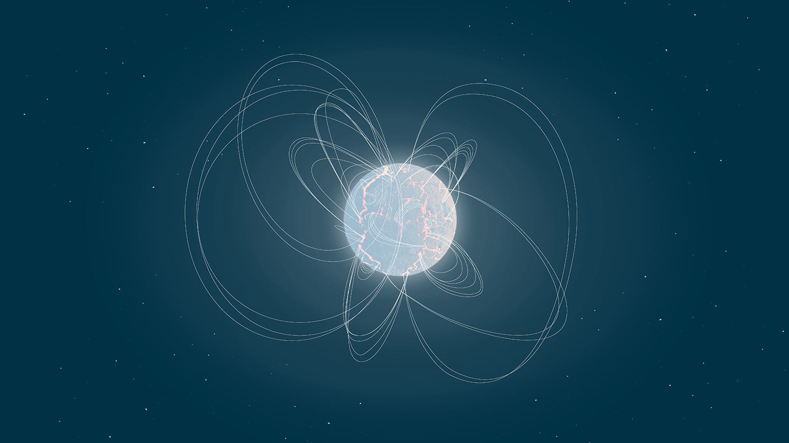 Magnetar. Kredit: ESA.