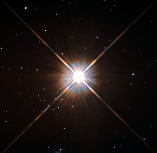 Proxima Centauri. Autor a Kredit: ESA / Hubble a NASA