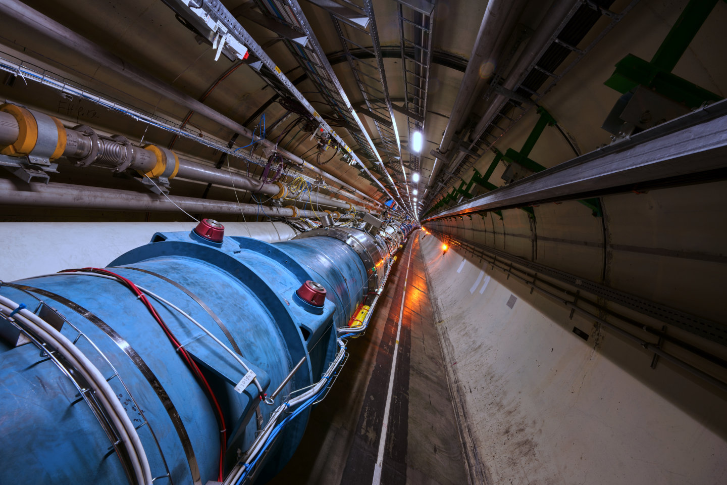Velký hadronový srážeč, CERN. Kredit: Maximilien Brice/Julien Ordan/CERN.