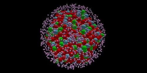 Nanoplazma. Kredit: Y. Kumagai/Tohoku University, via Physics.