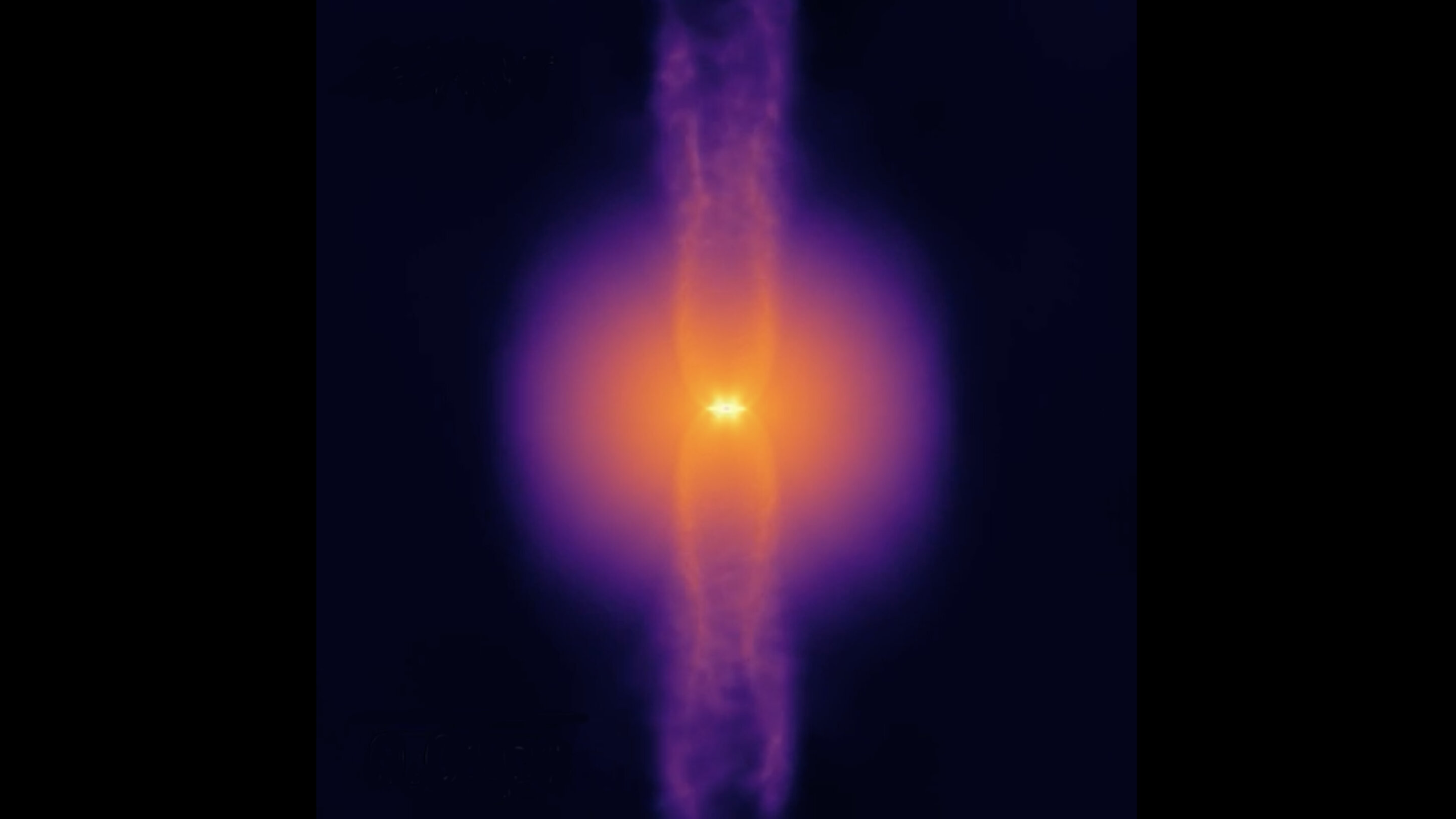 Simulace STARFORGE. Kredit: Northwestern University/UT Austin.