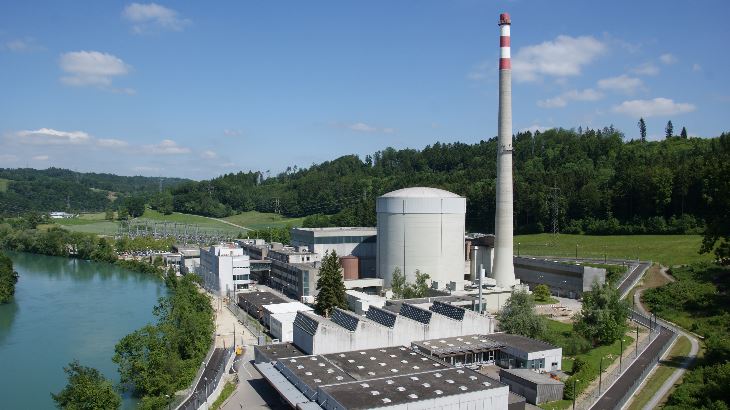 Švýcarská elektrárna Mühleberg byla odstavena na konci roku 2019 (zdroj ENSI).