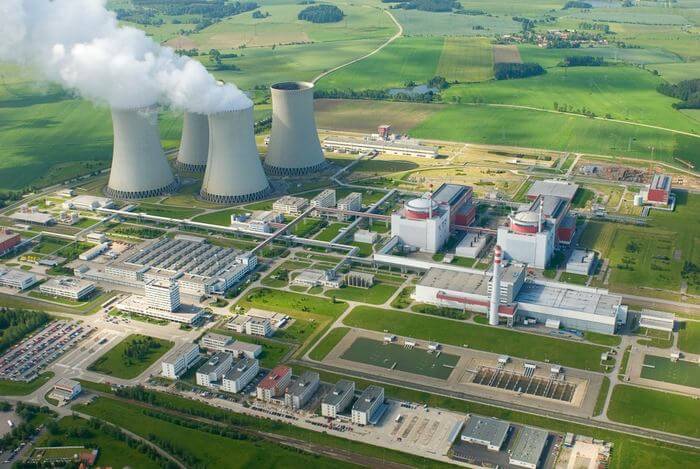Jaderná elektrárna Temelín má dva bloky VVER1000 (zdroj ČEZ).