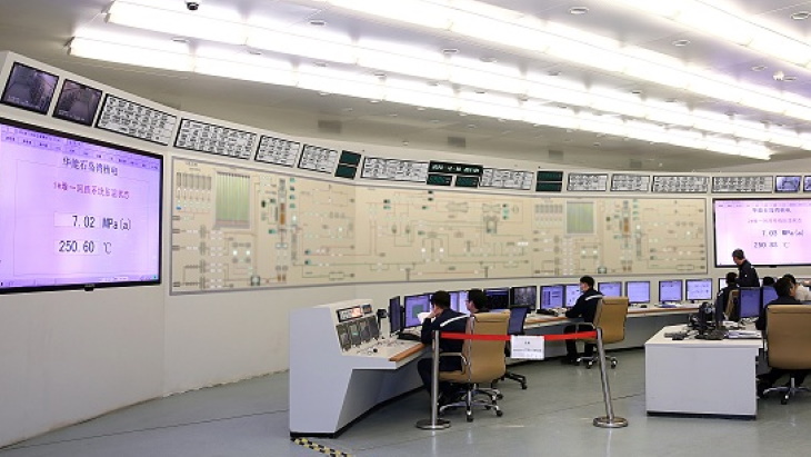 Velín malého modulárního reaktoru HTR-PM 200, který se nyní uvádí do provozu (zdroj WNN, China Huaneng).