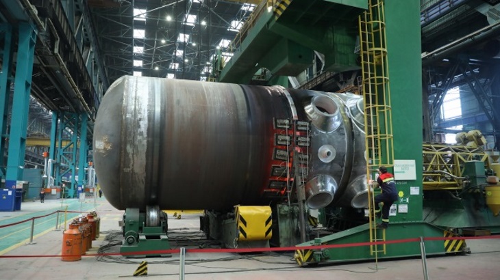 Reaktorová nádoba pro tureckou elektrárnu Akkuyu je připravená k expedici (zdroj Atomenergomaš).