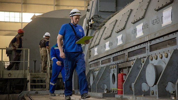 Turbína bloku Rupuur 1 (Rosatom)