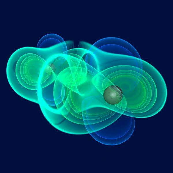 vÂ LIGO chytili gravitaÄŤnĂ­ vlny! Kredit: MPI for Gravitational Physics/Institute for Theoretical Physics, Frankfurt/Zuse Institute Berlin.