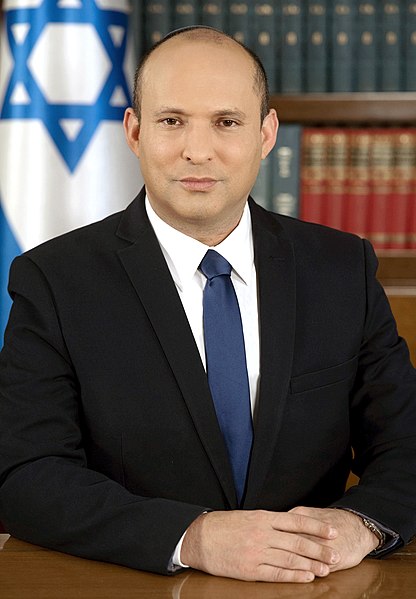 Izraelský premiér Naftali Bennett. Kredit: Government Press Office (Israel) / Wikimedia Commons.