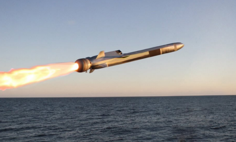 Střela Naval Strike Missile. Kredit: US DoD / Wikimedia Commons.