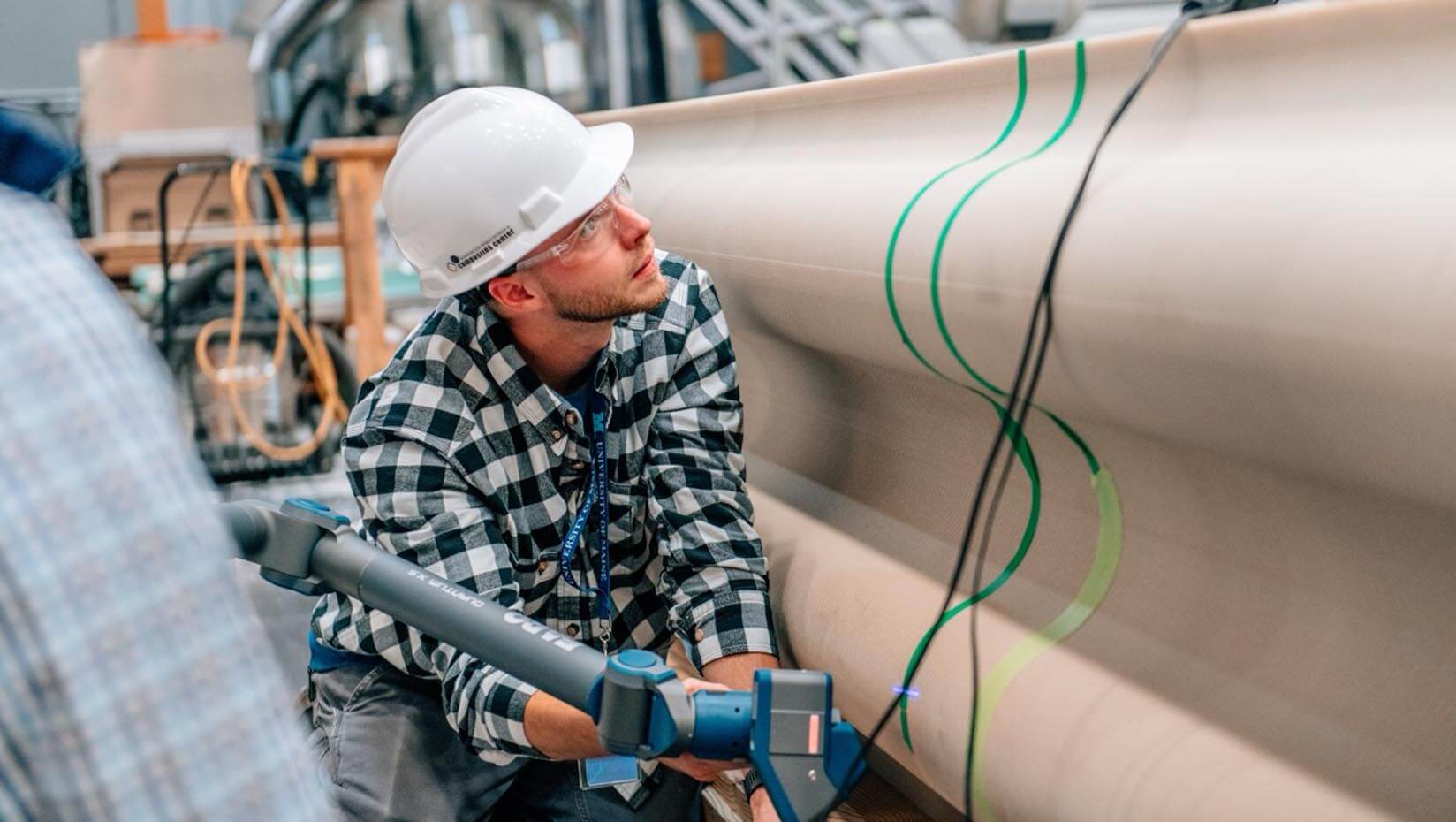 Šablony pro reaktor Hermes. Kredit: University of Maine.