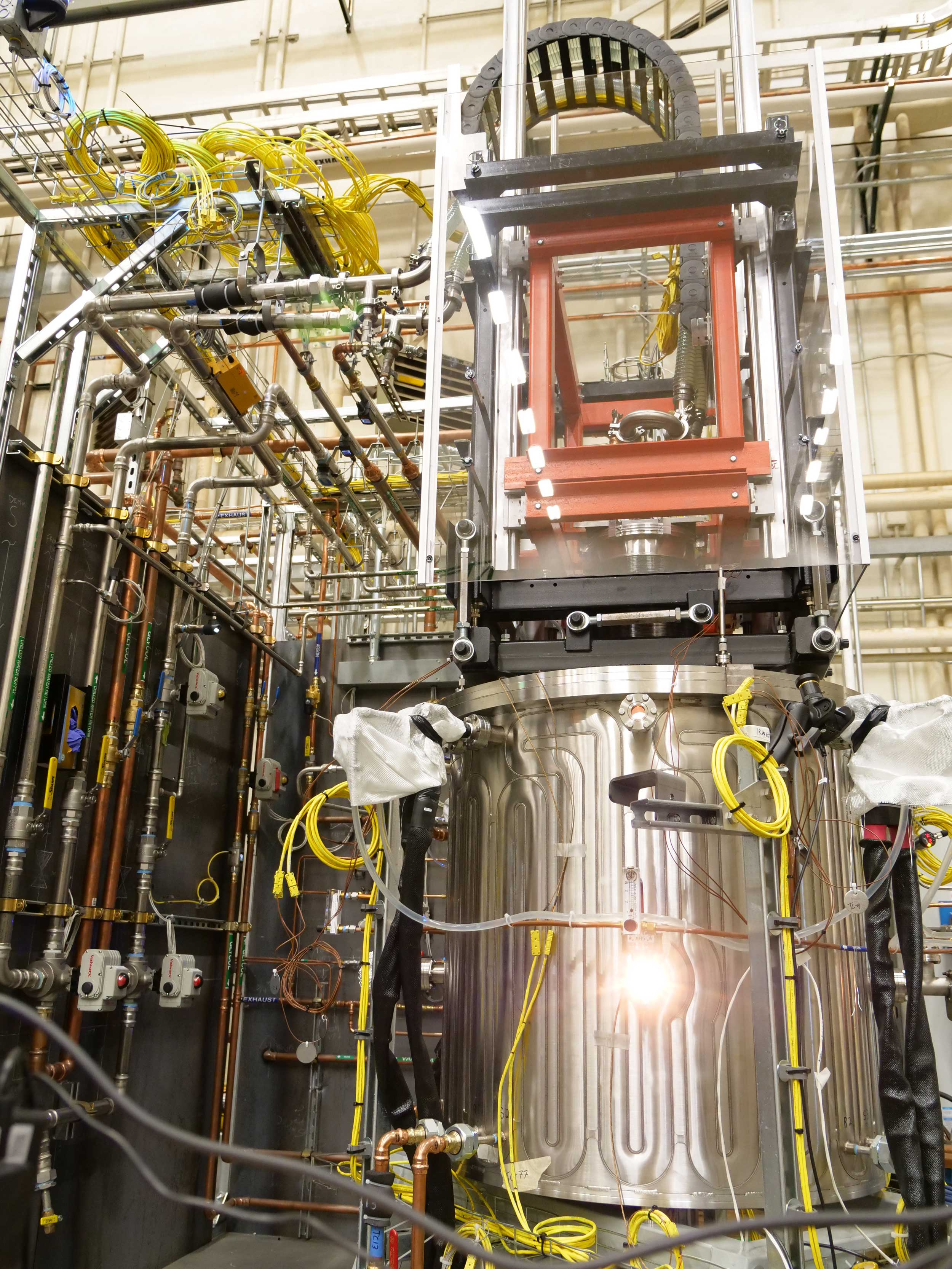 Testování termální baterie. Kredit: Fourth Power.