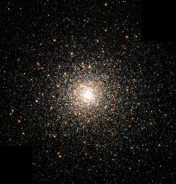 Skvostná kulová hvězdokupa Messier 80. Kredit: NASA, The Hubble Heritage Team, STScI, AURA.