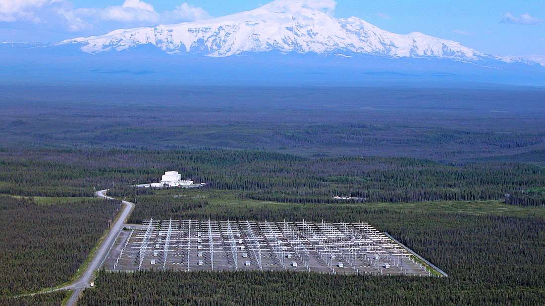 HAARP vÂ severskĂ© divoÄŤinÄ›. Kredit: US Air Force