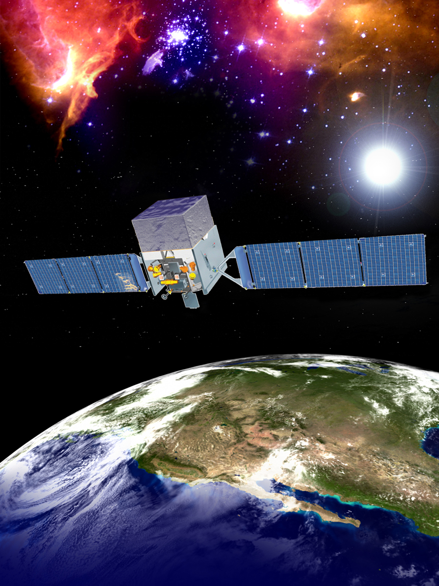 Sonda FERMI zkoumĂˇ zĂˇĹ™enĂ­ gama jiĹľ od roku 2008 (zdroj NASA).