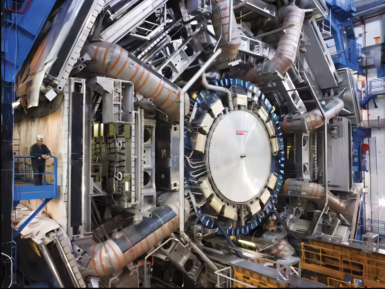 Detektor ATLAS v CERNu. Kredit:  2007–2026 CERN.
