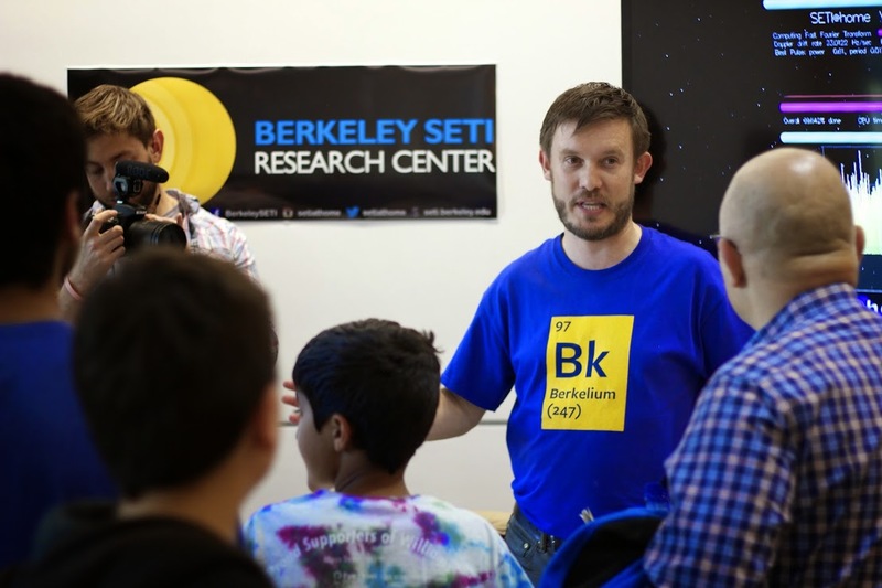 Steve Croft sÂ Berkeliem. Kredit: Berkeley SETI Research Center.