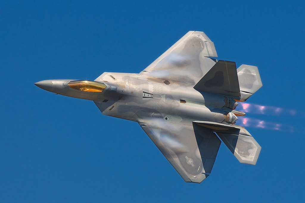 Lockheed Martin F-22A Raptor. Kredit: Rob Shenk / Wikimedia Commons.