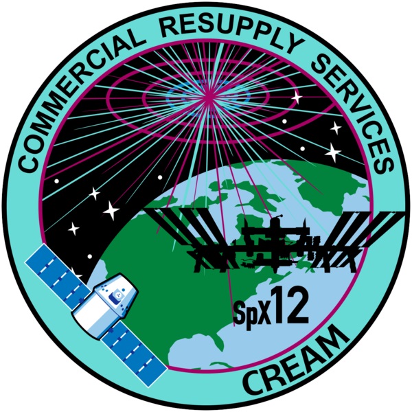 Logo mise SpaceX CRS-12.