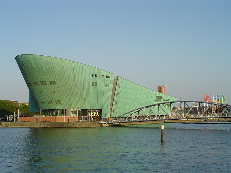 NEMO Science Museum. Kredit: Gamekeeper / Amsterdam.