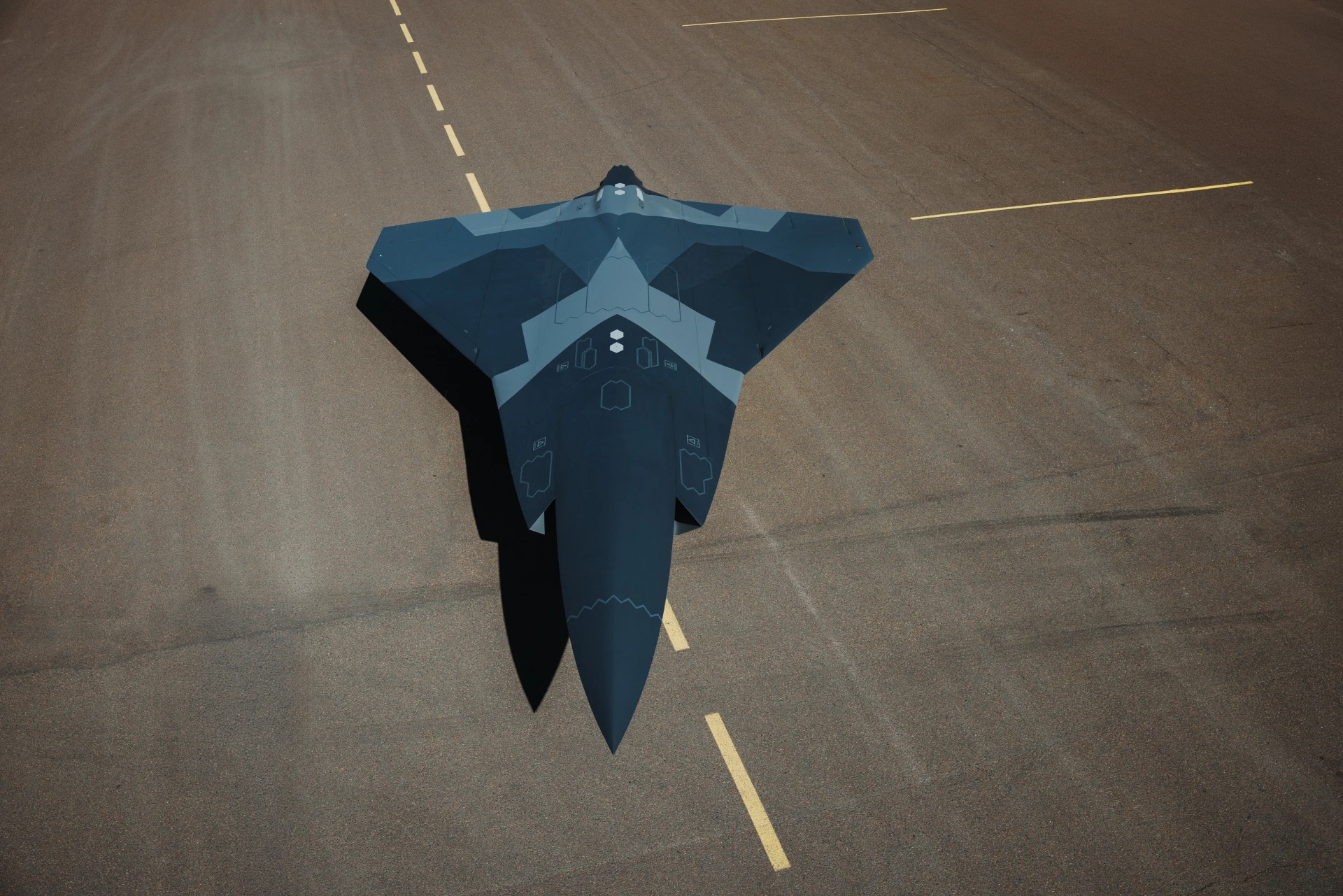 A3-001 na ranveji. Kredit: Saab