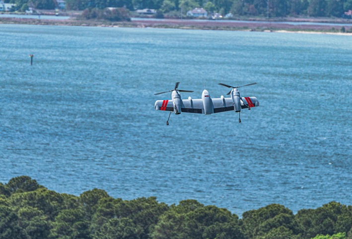 Nomad 50 při letošních testech. Kredit: Sikorsky.