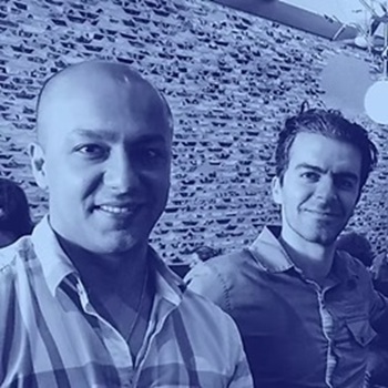 Jad Tarifi a Nima Asgharbeygi. Kredit: Integral AI.