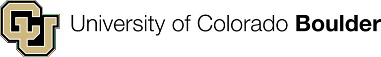 Logo. Kredit: na University of Colorado at Boulder.