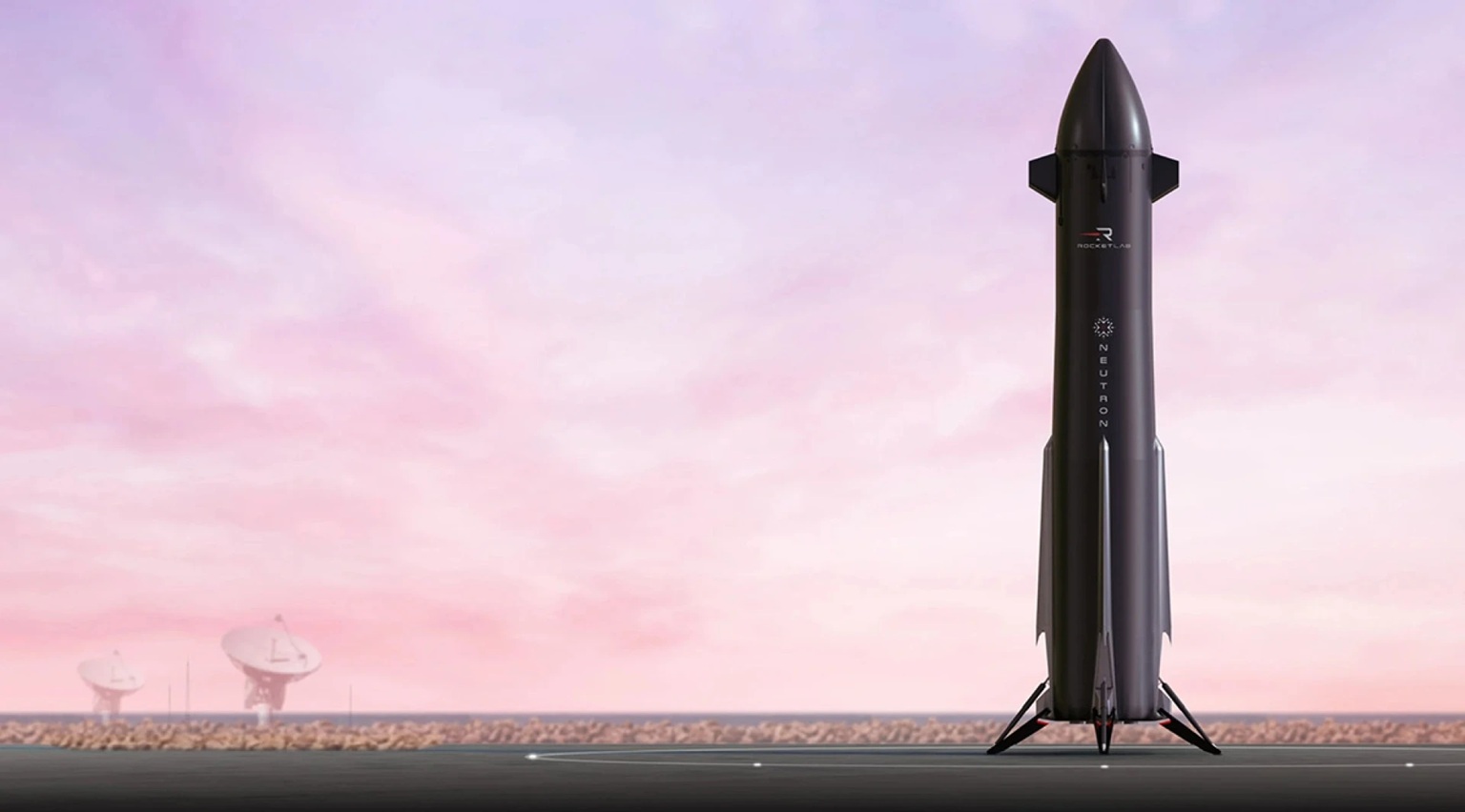Nosná raketa Neutron. Kredit: Rocket Lab.