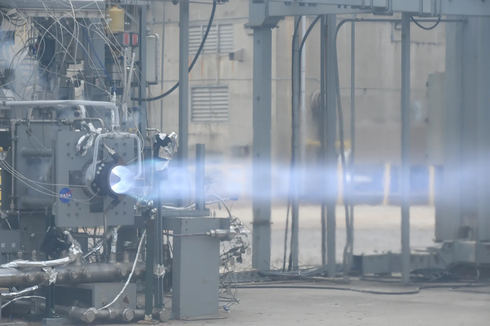 Test RDRE v režii NASA na podzim 2023. Kredit: NASA.