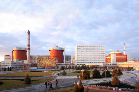 Jihoukrajinská jaderná elektrárna (zdroj Energoatom).