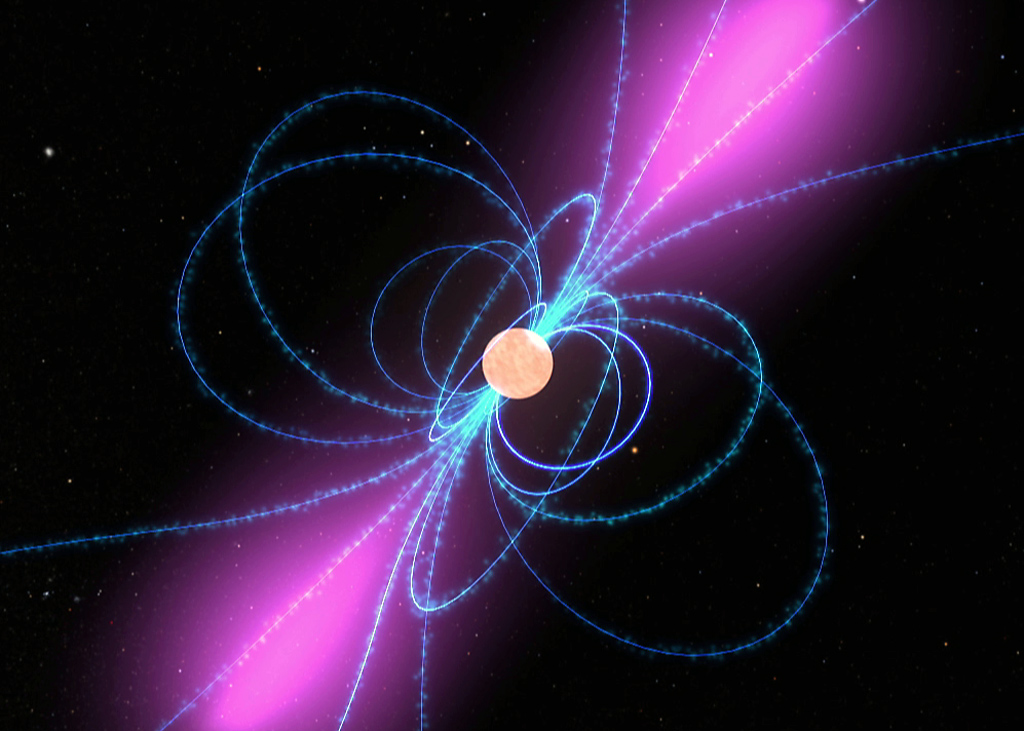 Pulsary jsou vĂ˝jimeÄŤnĂ© uĹľ samy o sobÄ›. Kredit: NASA / Fermi.