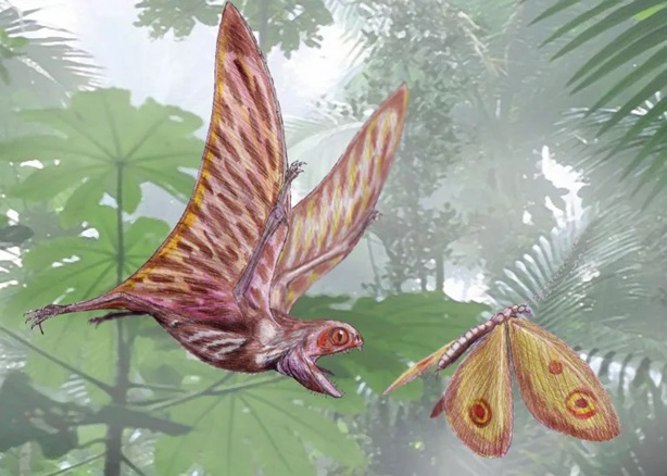Ve filmu se krátce objeví také malý pozdně jurský pterosaur druhu Anurognathus ammoni. Tento trpaslík s rozpětím křídel kolem 35 cm a hmotností asi 40 gramů žil v době před 150 miliony let na území současného Bavorska a živil se nejspíš převážně hmyz